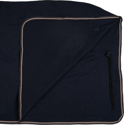 Show full view: Horze Kiel Fleece Horse Cooler, Dark Navy, 84-in slide 5 of 10