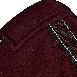 Horze Kiel Fleece Horse Cooler, Dark Red, 75-in