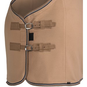 Horze Kiel Fleece Horse Cooler, Tan, 75-in