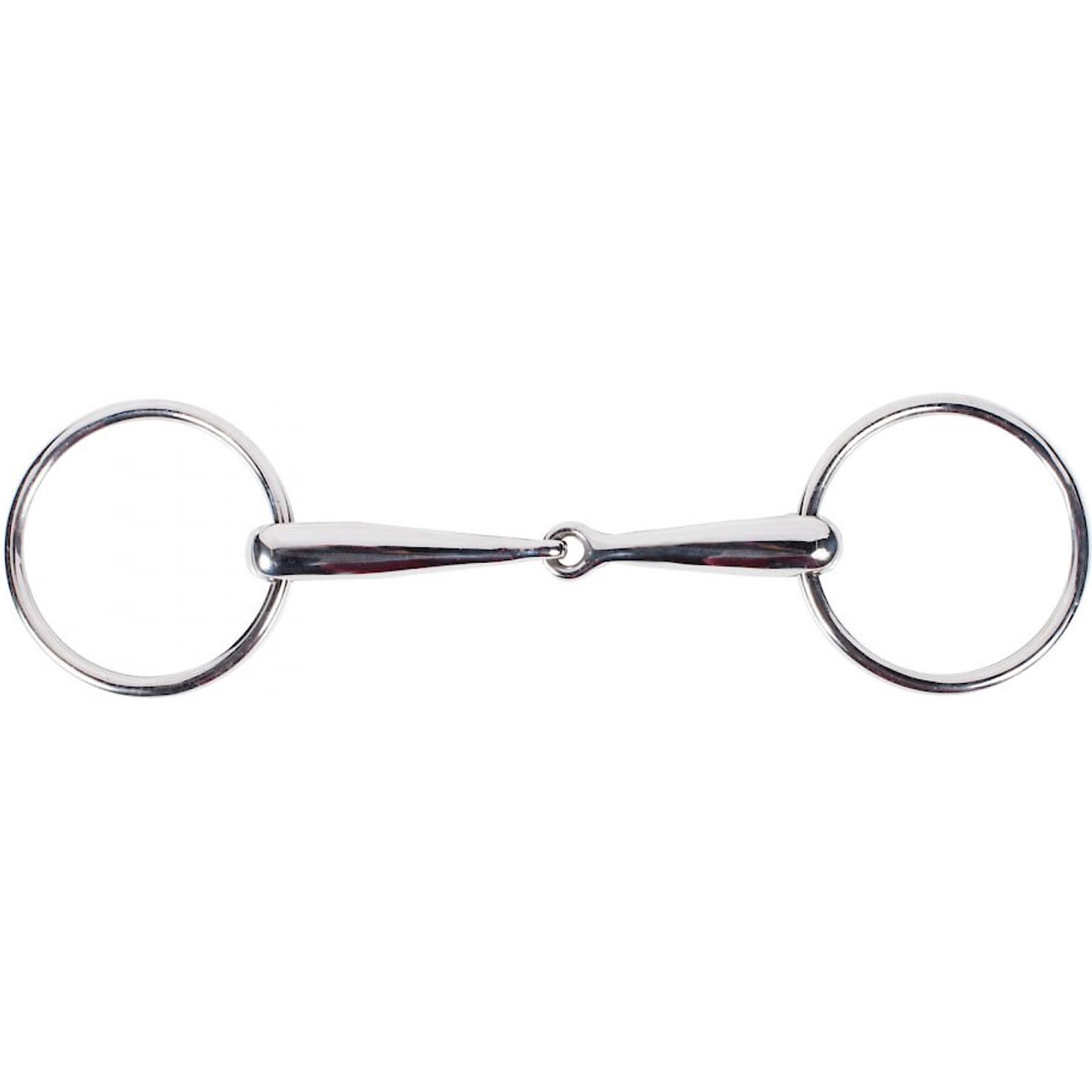 Horze Loose Ring Snaffle Horse Bit, 3.75