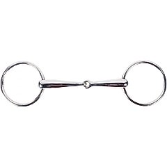 Horze Loose Ring Snaffle Horse Bit, 5.25