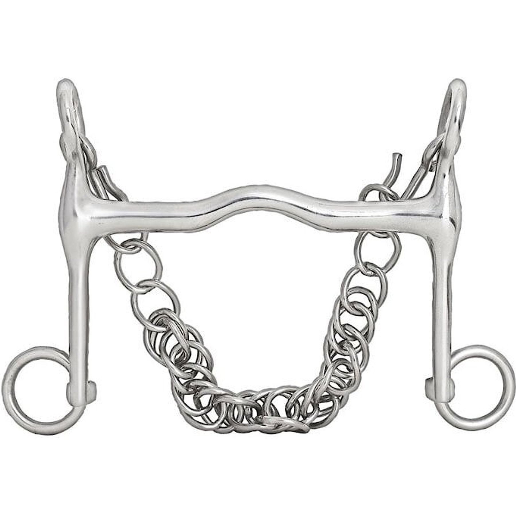 Horze Low Port Weymouth Horse Bit, 4.5