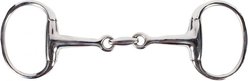 Horze Lozenge Link Eggbutt Snaffle Horse Bit, 5.75