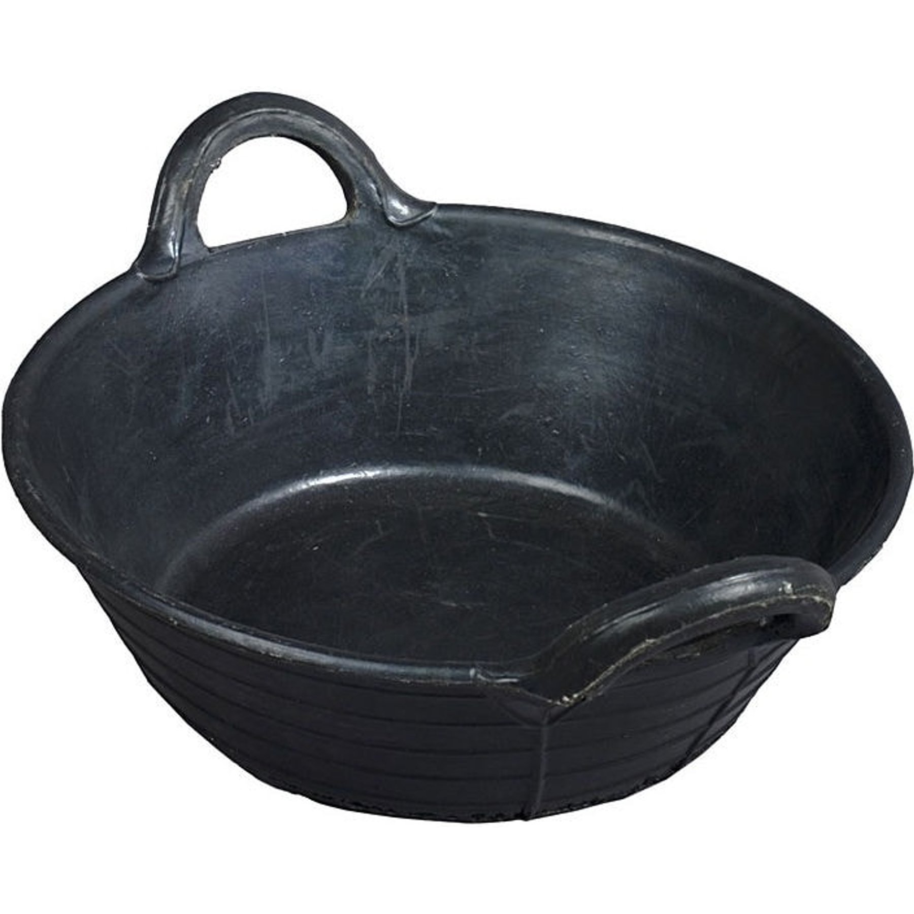 Horze Medium Rubber Feed Skip, Black