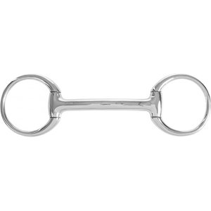 Horze Mullen Mouth Eggbutt Snaffle Horse Bit, 4.5