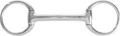 Horze Mullen Mouth Eggbutt Snaffle Horse Bit, 5.25