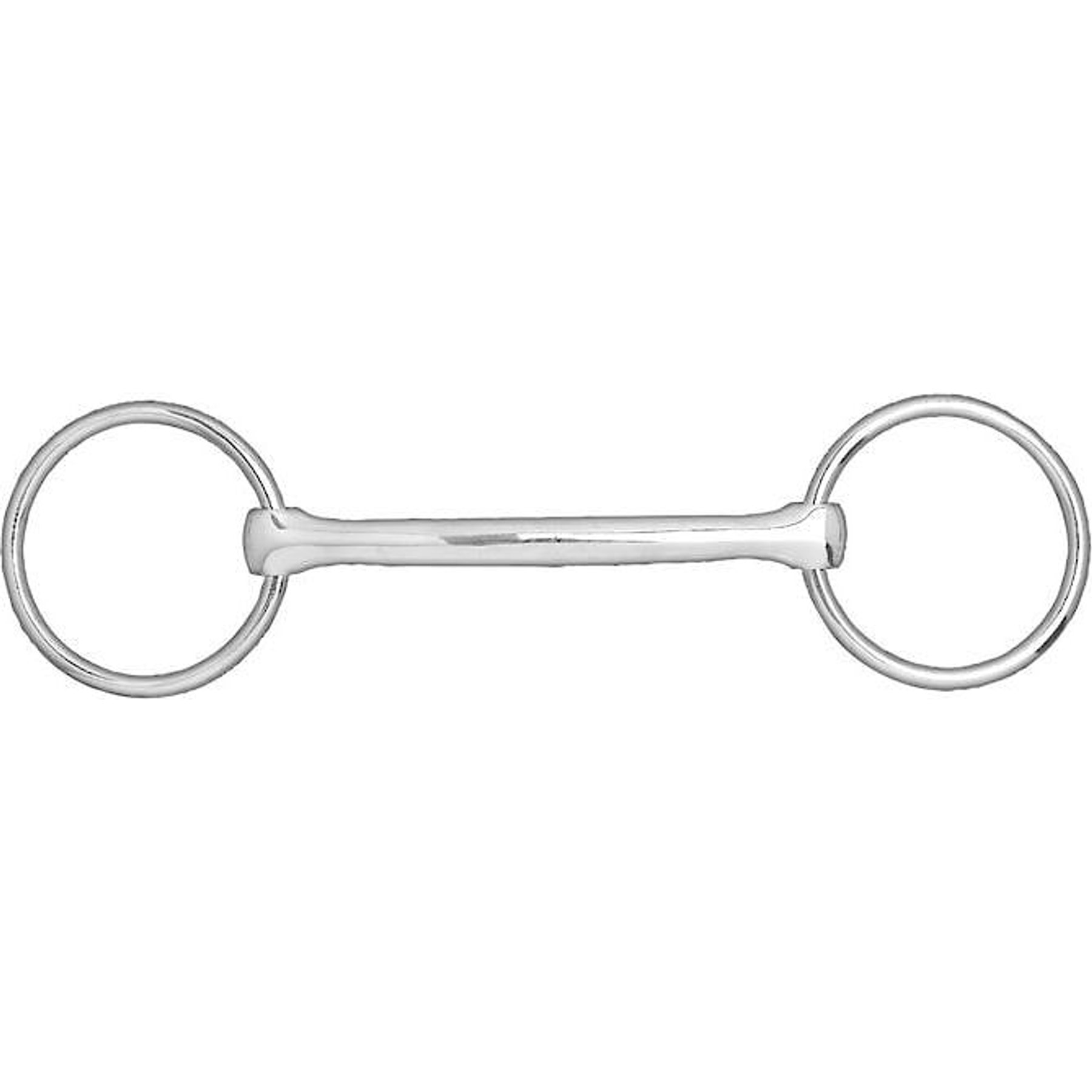 Horze Mullen Mouth Loose Ring Snaffle Horse Bit, 5.75