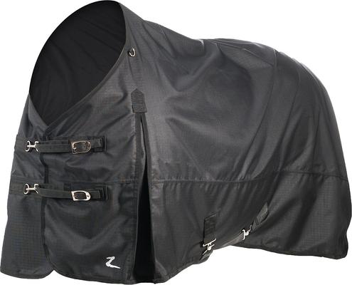 Show full view: Horze Nevada Lightweight Turnout Horse Sheet, Black, 69-in slide 6 of 9