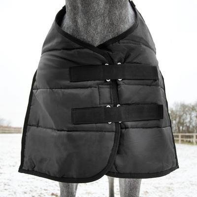 Show full view: Horze Nevada Medium Weight 200-g Horse Stable Blanket, Black, 75-in slide 4 of 10