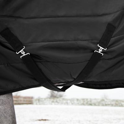 Show full view: Horze Nevada Medium Weight 200-g Horse Stable Blanket, Black, 84-in slide 5 of 10