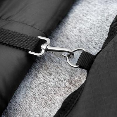 Show full view: Horze Nevada Medium Weight Turnout Horse Blanket, Black, 69-in slide 5 of 8