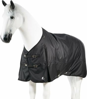 Show full view: Horze Nevada Medium Weight Turnout Horse Blanket, Black, 84-in slide 7 of 8