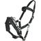 Show in main carousel: Horze Nylon Lunging Cavesson Horse Bridle, Black, Horse slide 1 of 6