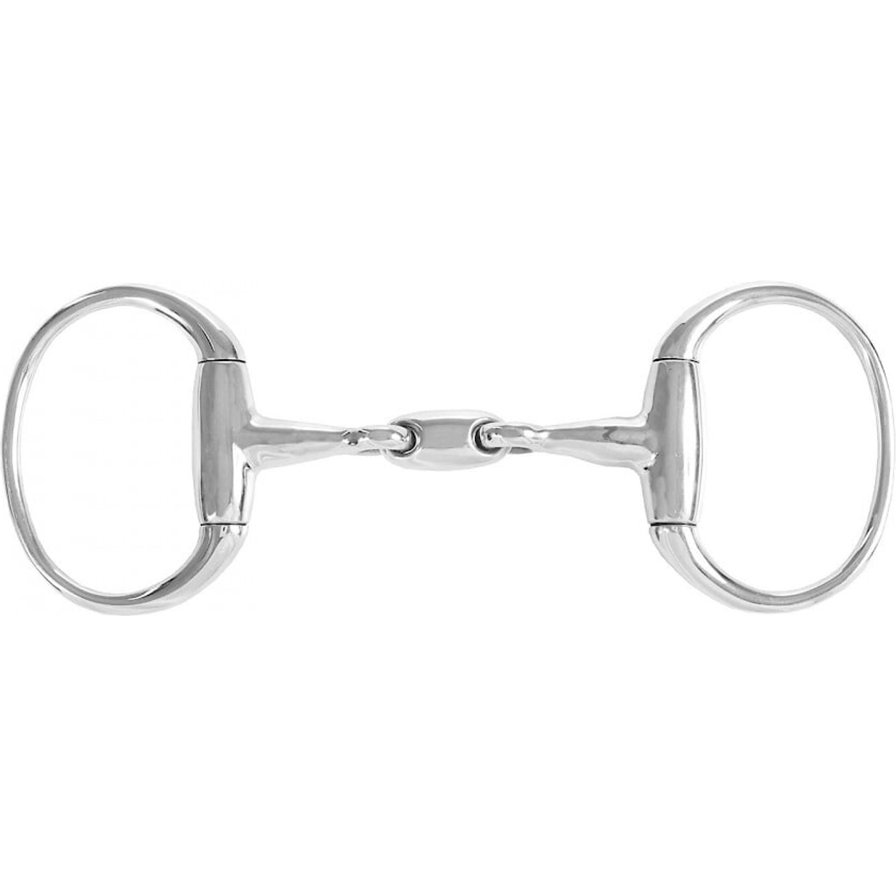 Horze Oval Link Eggbutt Snaffle Horse Bit, 3.25