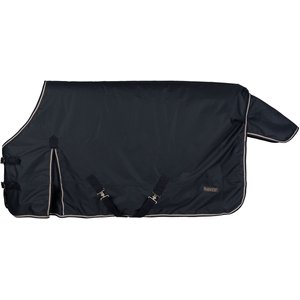 Horze Pony Glasgow Heavyweight 300-g Horse Turnout Blanket, Dark Blue, 60-in