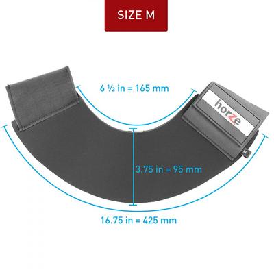 Show full view: Horze Pro Horse Bell Boots, Black, Small slide 6 of 11