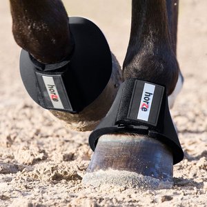 Horze Pro Bell Horse Boots, Black, X-Large