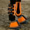 Show in main carousel: Horze Reflective Horse Bell Boots, 2 count, Orange, X-Large slide 2 of 7