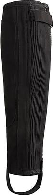 Show full view: Horze Ribbed Amara Half Chaps, Black, X-Large slide 6 of 9