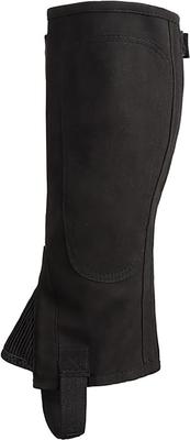 Show full view: Horze Ribbed Amara Half Chaps, Black, X-Large slide 5 of 9