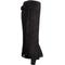 Show in main carousel: Horze Ribbed Amara Half Chaps, Black, X-Large slide 3 of 9