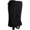 Show in main carousel: Horze Ribbed Amara Half Chaps, Black, X-Large slide 2 of 9