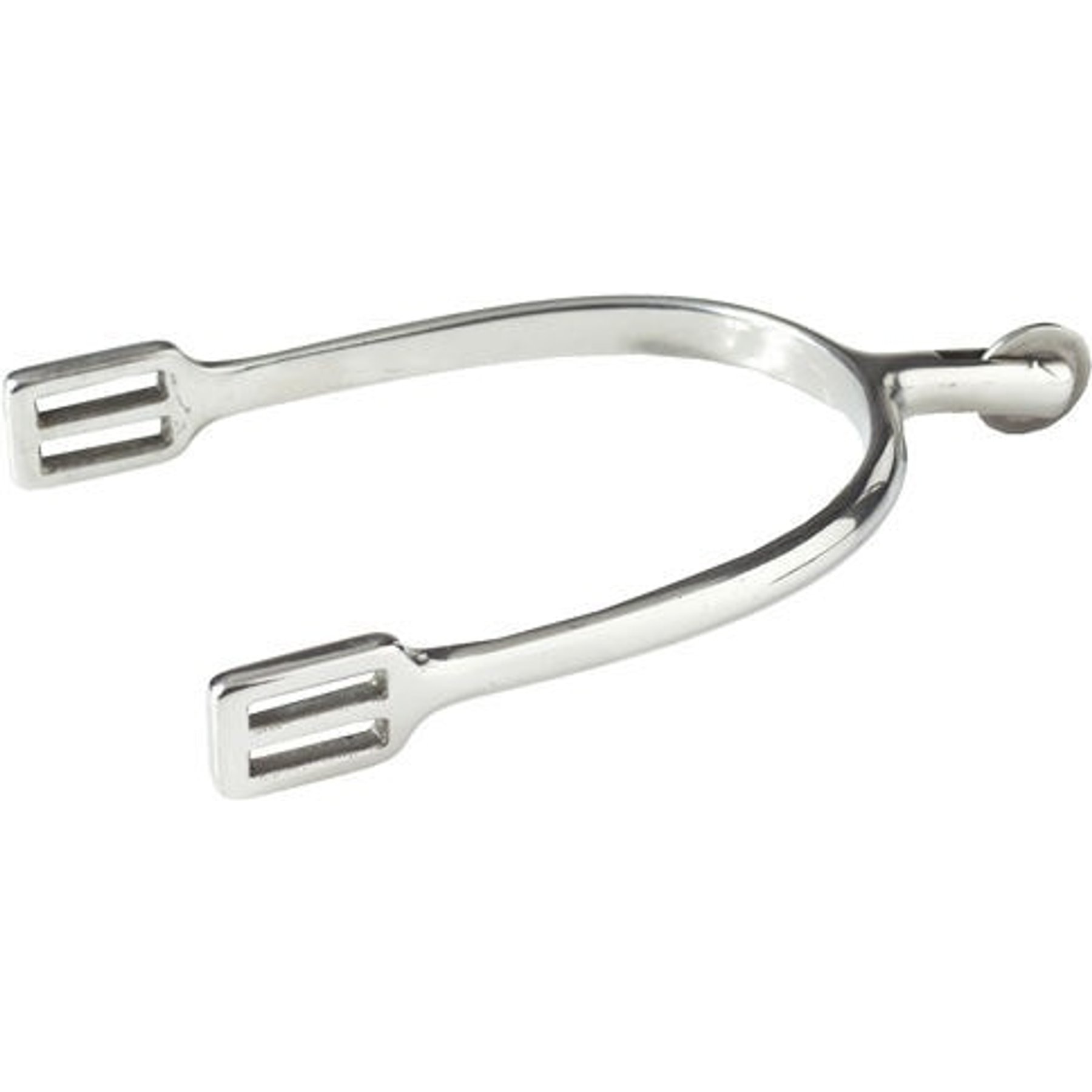 Horze Round Wheel Mens Spurs, 2 count