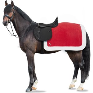 Horze Santa Horse Riding Blanket, Red, Horse