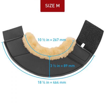 Show full view: Horze Signature Horse Bell Boots, 2 count, Black, Medium slide 9 of 11