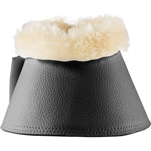 Horze Signature Horse Bell Boots, 2 count, Black, X-Large