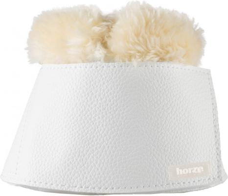 Show full view: Horze Signature Horse Bell Boots, 2 count, White, X-Large slide 4 of 11