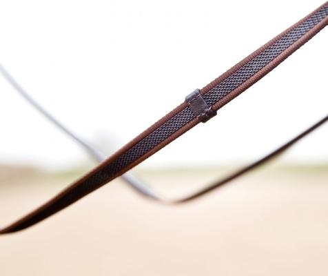 Show full view: Horze Slender Intertwined Horse Reins, Black, Horse slide 8 of 9