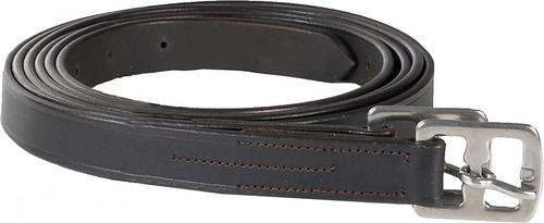 Show full view: Horze Soft Horse Stirrup Leathers, Dark Brown, 58 slide 2 of 2