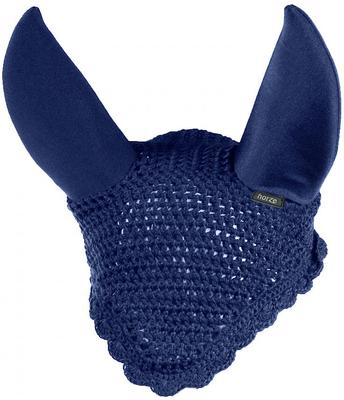 Show full view: Horze Supreme Silent Horse Ear Net, Peacoat Dark Blue, Horse slide 1 of 3