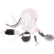 Show in main carousel: Horze Sweet Horse Grooming Kit & Carry Bag, Pink & Grey slide 1 of 1