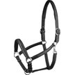Show in main carousel: Horze Warren Soft Leather Horse Halter, Black, Warmblood slide 1 of 3
