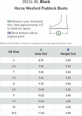 Show full view: Horze Wexford Paddock Womens Boots, Black, 8.5 slide 3 of 9