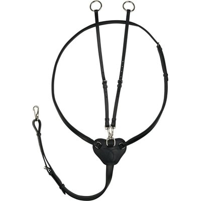 Horze Horze Winchmore Running Martingale, Black, Horse