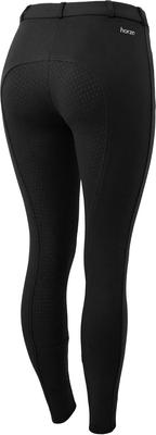Show full view: Horze Women's Active Full Seat Breeches, Black, 32 slide 4 of 9