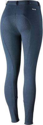 Show full view: Horze Women's Active Full Seat Breeches, Peacoat Dark Blue, 28 slide 7 of 10