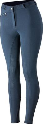 Show full view: Horze Women's Active Full Seat Breeches, Peacoat Dark Blue, 32 slide 8 of 10