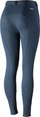 Show full view: Horze Women's Active Full Seat Breeches, Peacoat Dark Blue, 32 slide 7 of 10