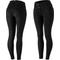 Show in main carousel: Horze Women's Daniela Silicon Full Seat Breeches, Black, 24 slide 1 of 10