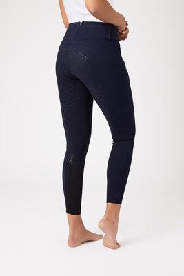 Show full view: Horze Women's Daniela Silicon Full Seat Breeches, Dark Navy, 24 slide 7 of 11
