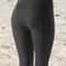 Show in main carousel: Horze Women's Ella Pull-On Knee Patch Tights, Black, 30 slide 4 of 8