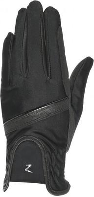 Show full view: Horze Women's Evelyn Breathable Horse Riding Gloves, Black, 6 slide 6 of 7