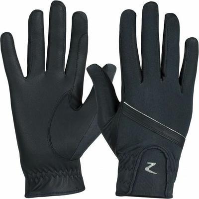 Show full view: Horze Women's Evelyn Breathable Horse Riding Gloves, Black, 7 slide 5 of 7