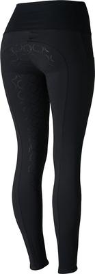 Show full view: Horze Womens Gillian Silicone Full Seat Tights, Black, 26 slide 5 of 8