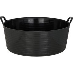 Horze Zofty Horse Feeding Bucket, 16-L, Black