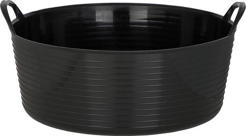Show full view: Horze Zofty Horse Feeding Bucket, 16-L, Black slide 1 of 2